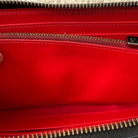 Christian Louboutin Studded Black Wallet - Picture 11 of 14
